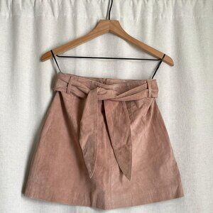 Genuine Suede Skirt Blank NYC Size 27
